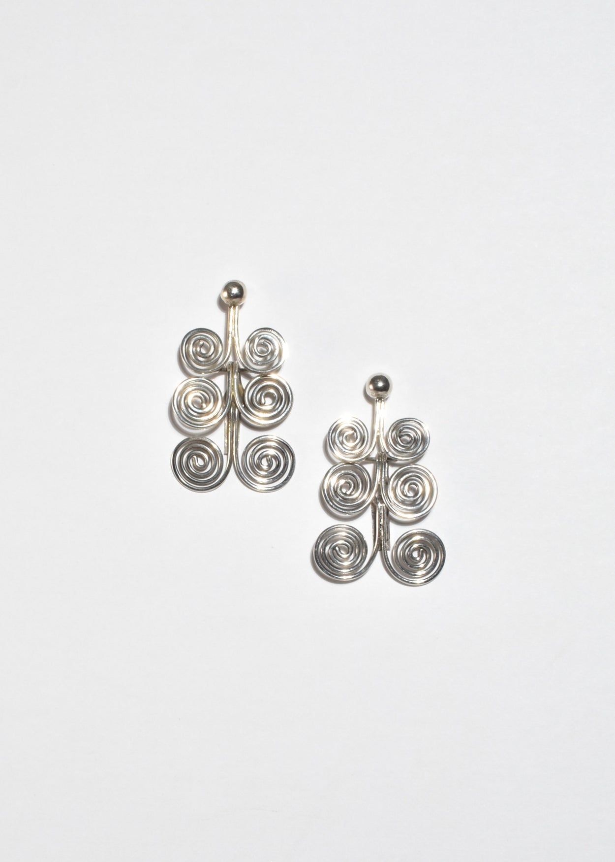 Spiral Drop Earrings