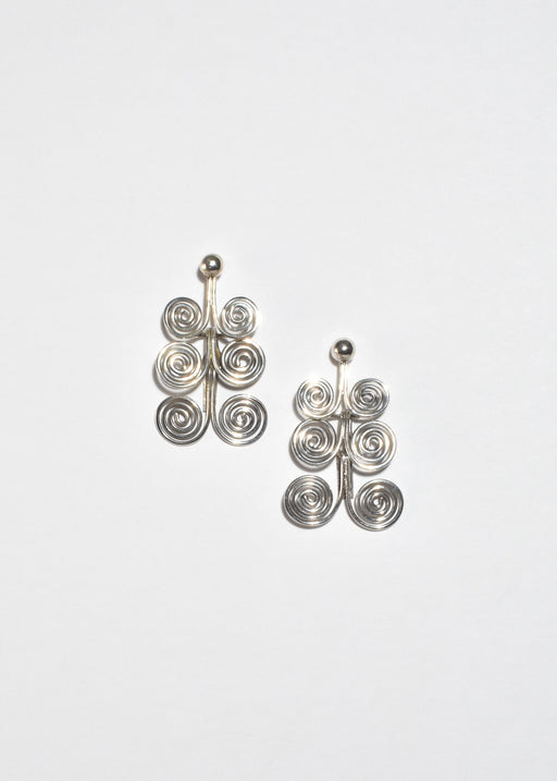 Spiral Drop Earrings