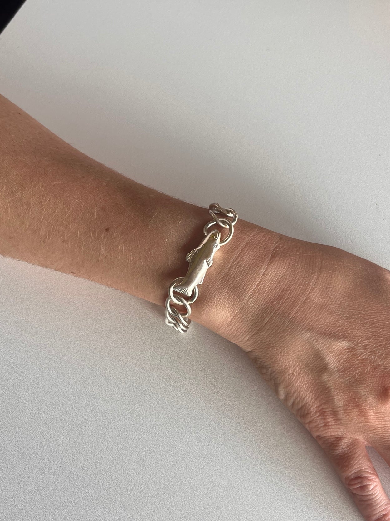 Yellow Sapphire Trout Bracelet