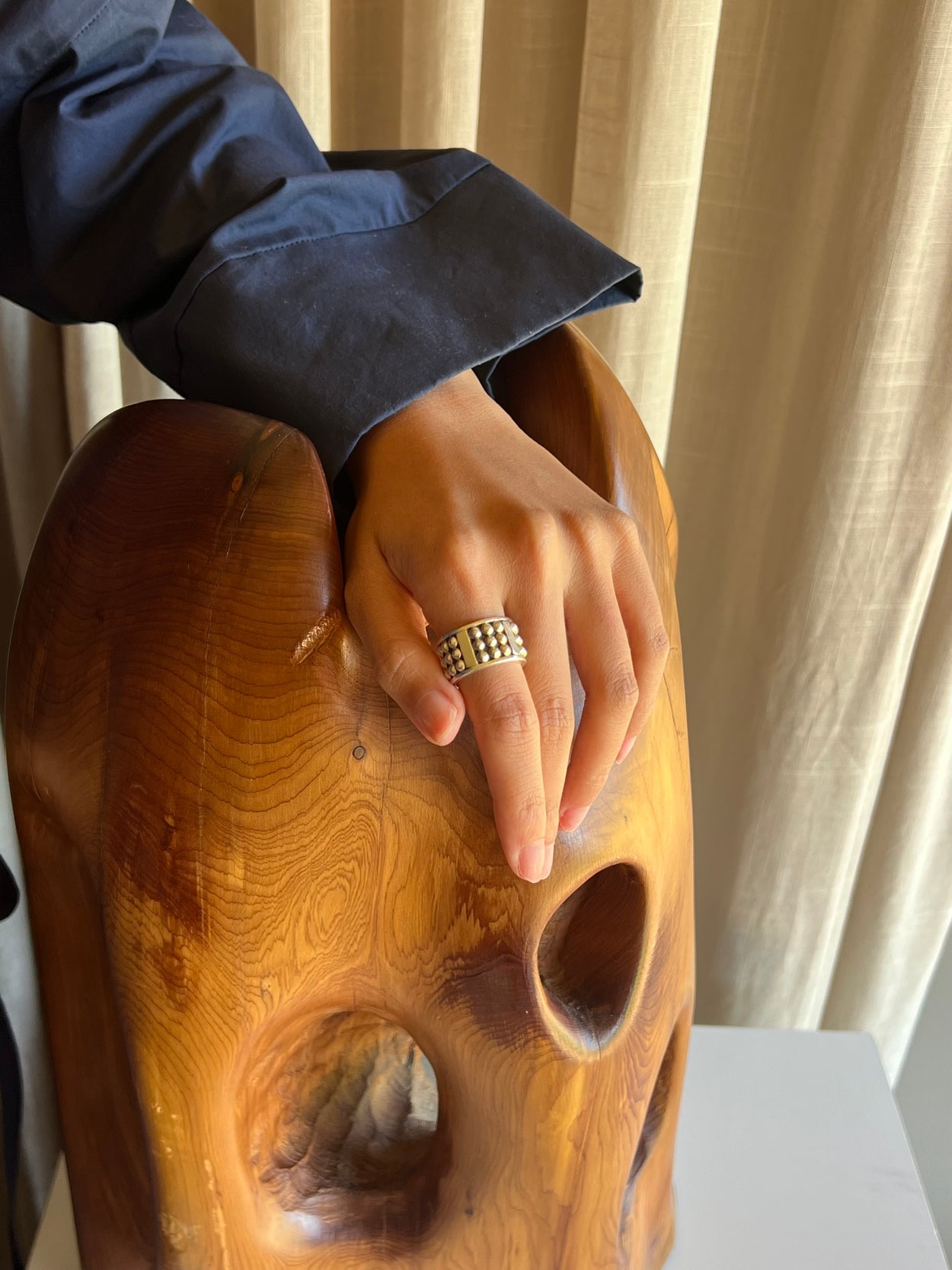 Studded Band Ring