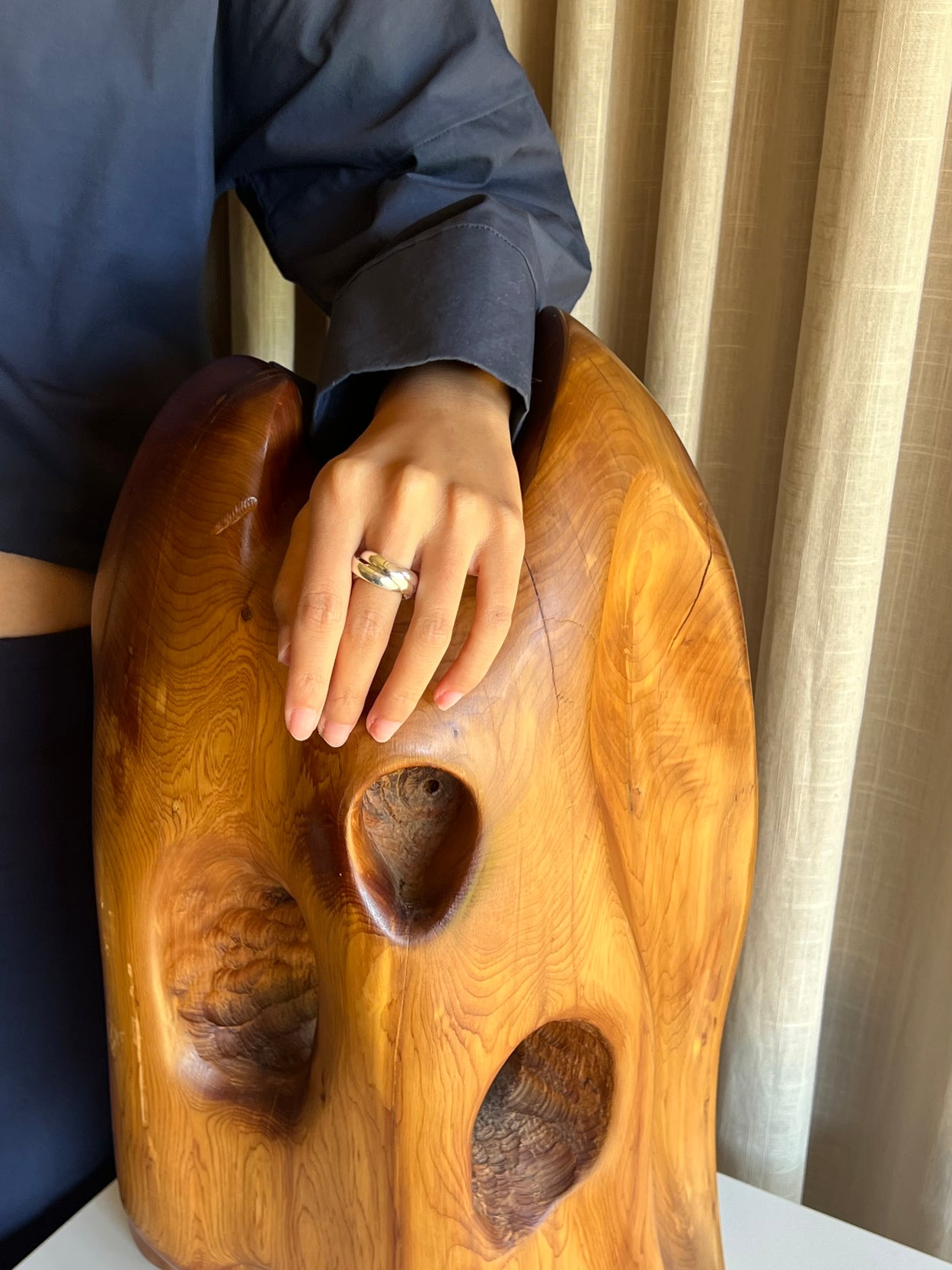 Kinetic Layered Band Ring