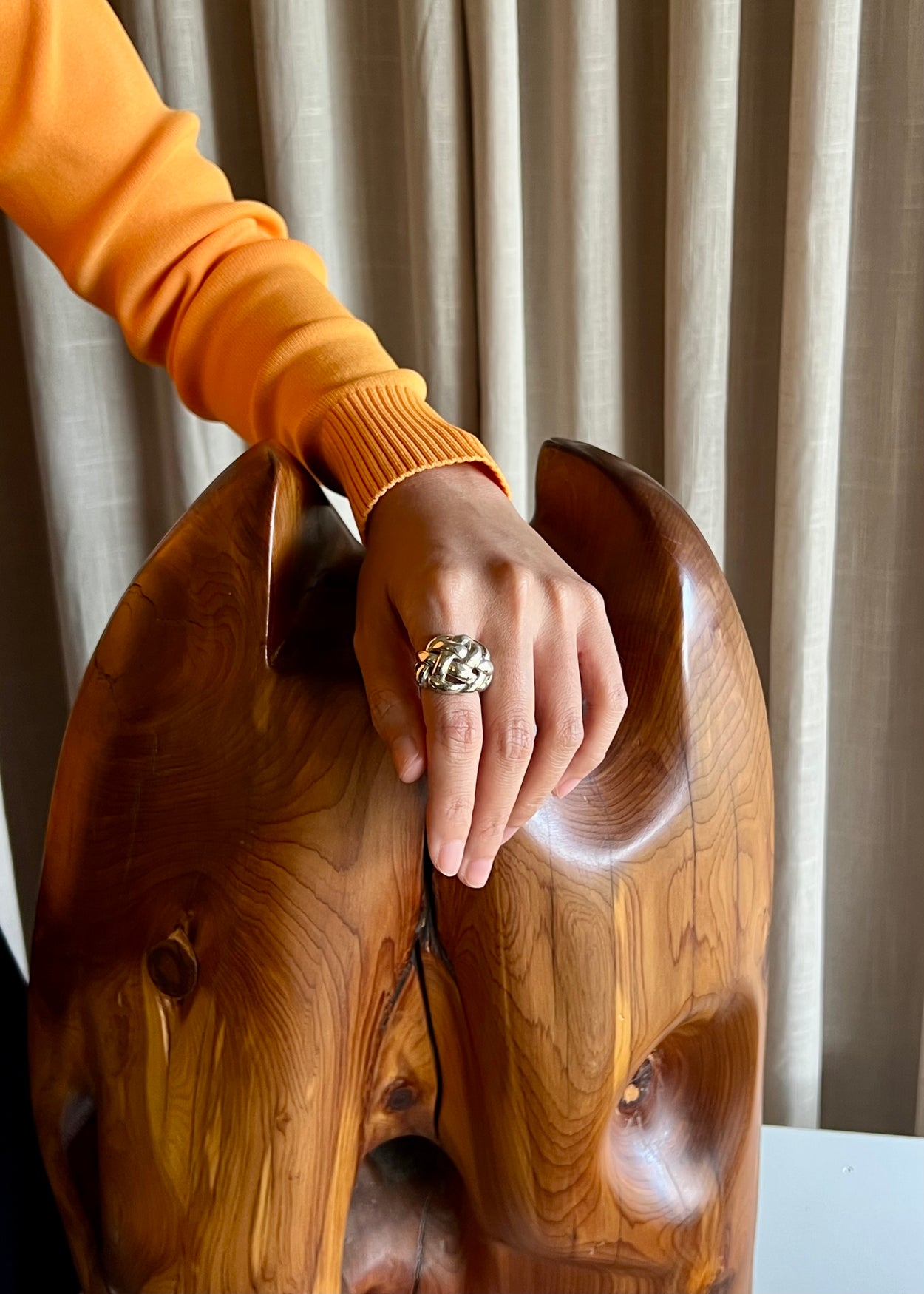 Woven Dome Ring