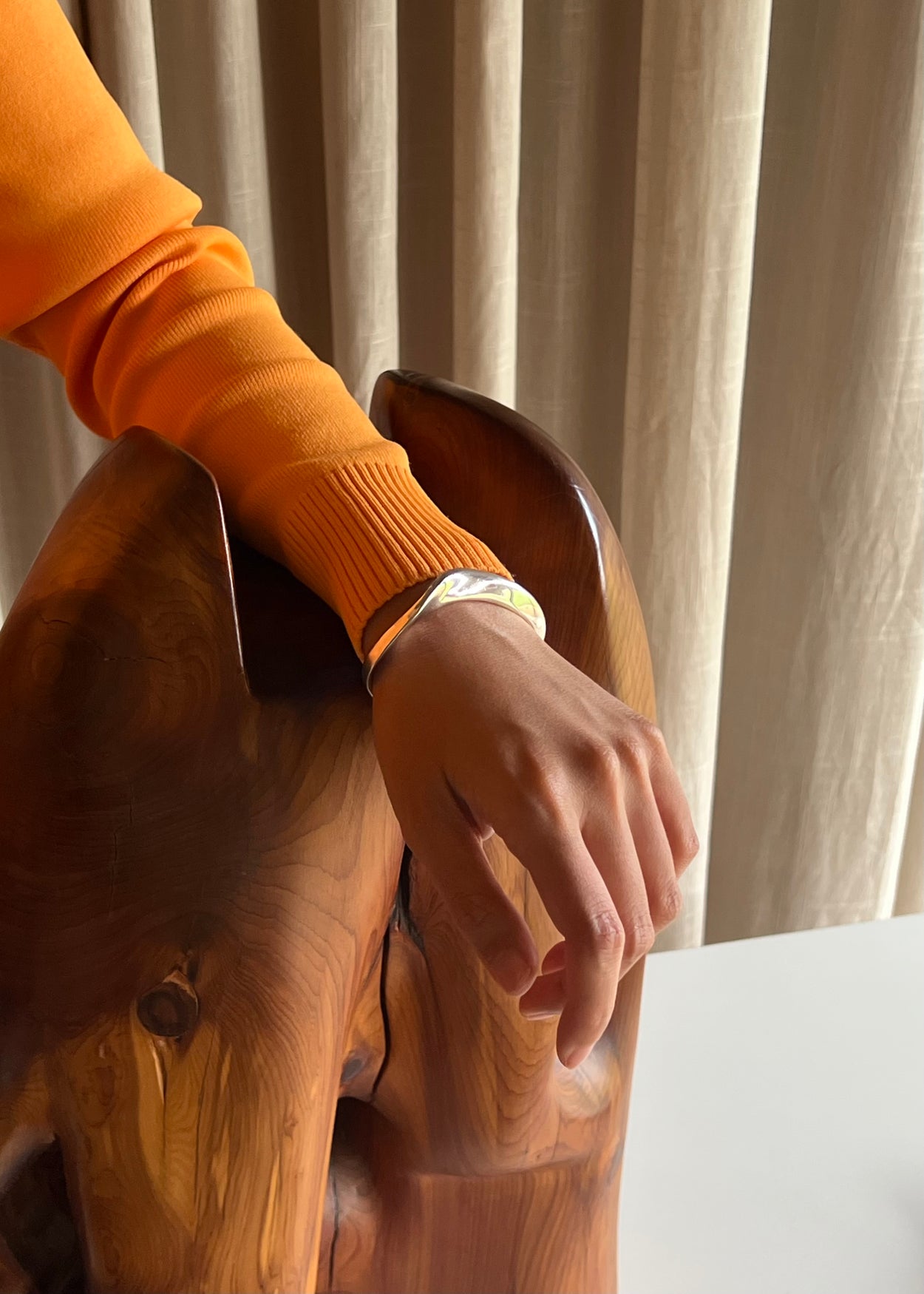 Curved Cuff Bracelet