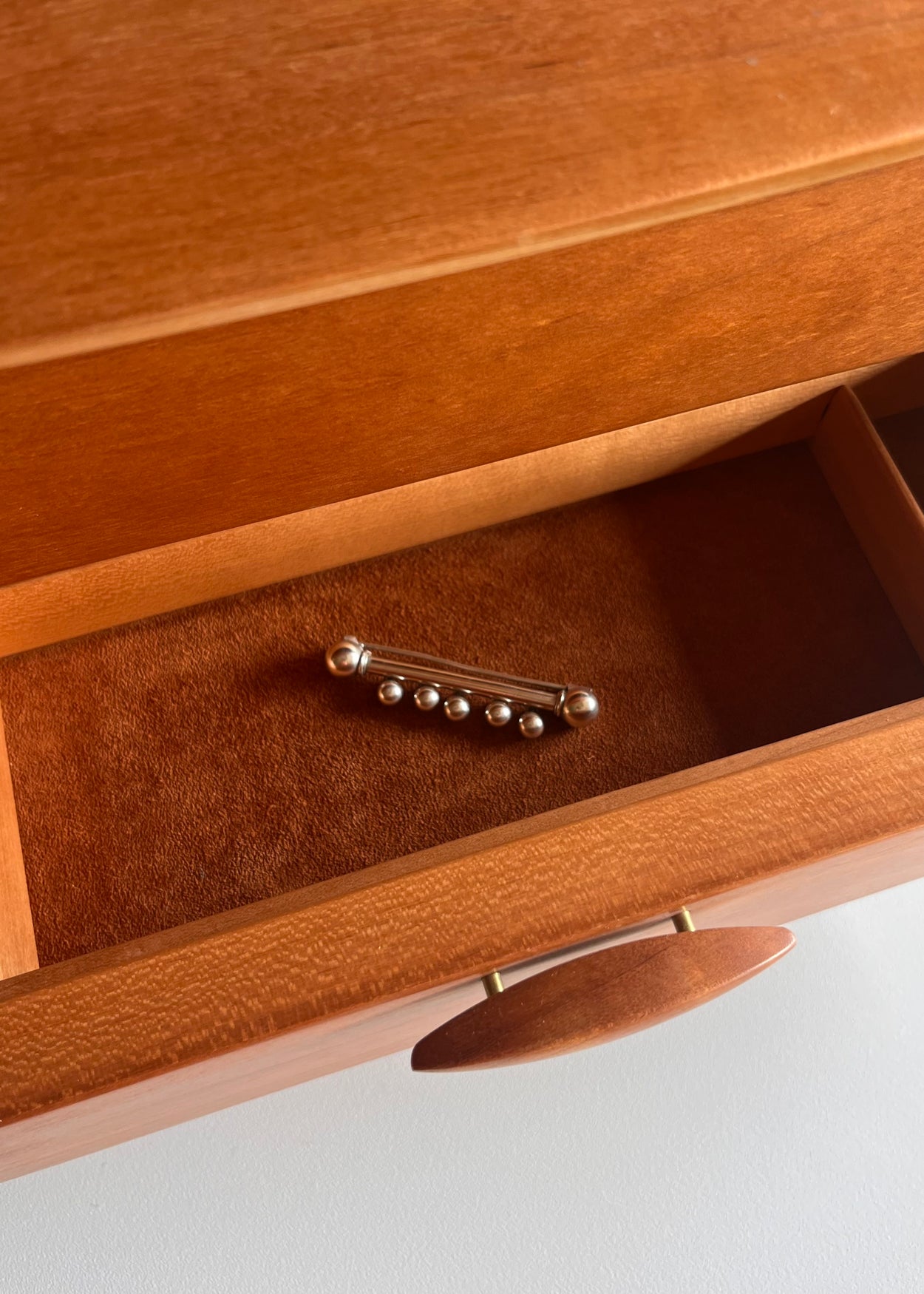 Bar Fringe Brooch