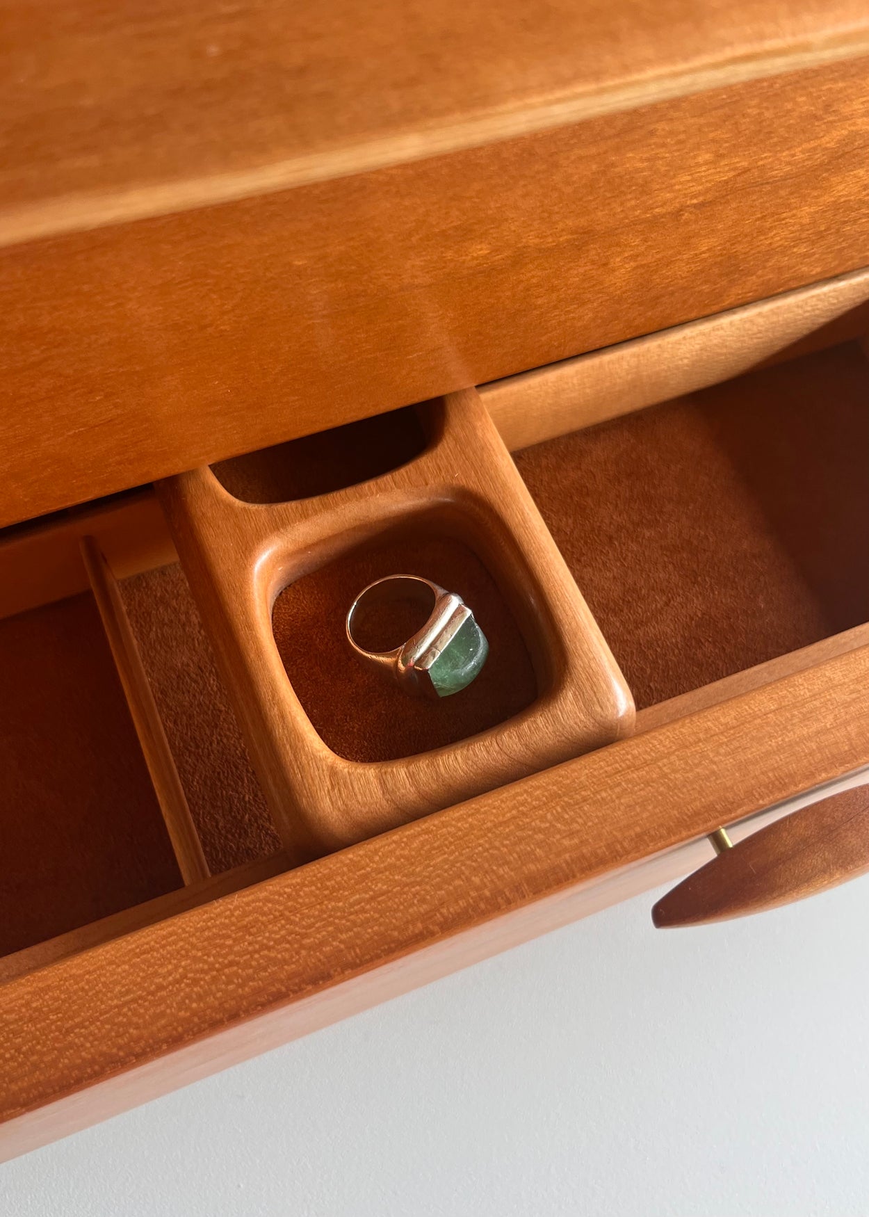 Domed Tourmaline Ring