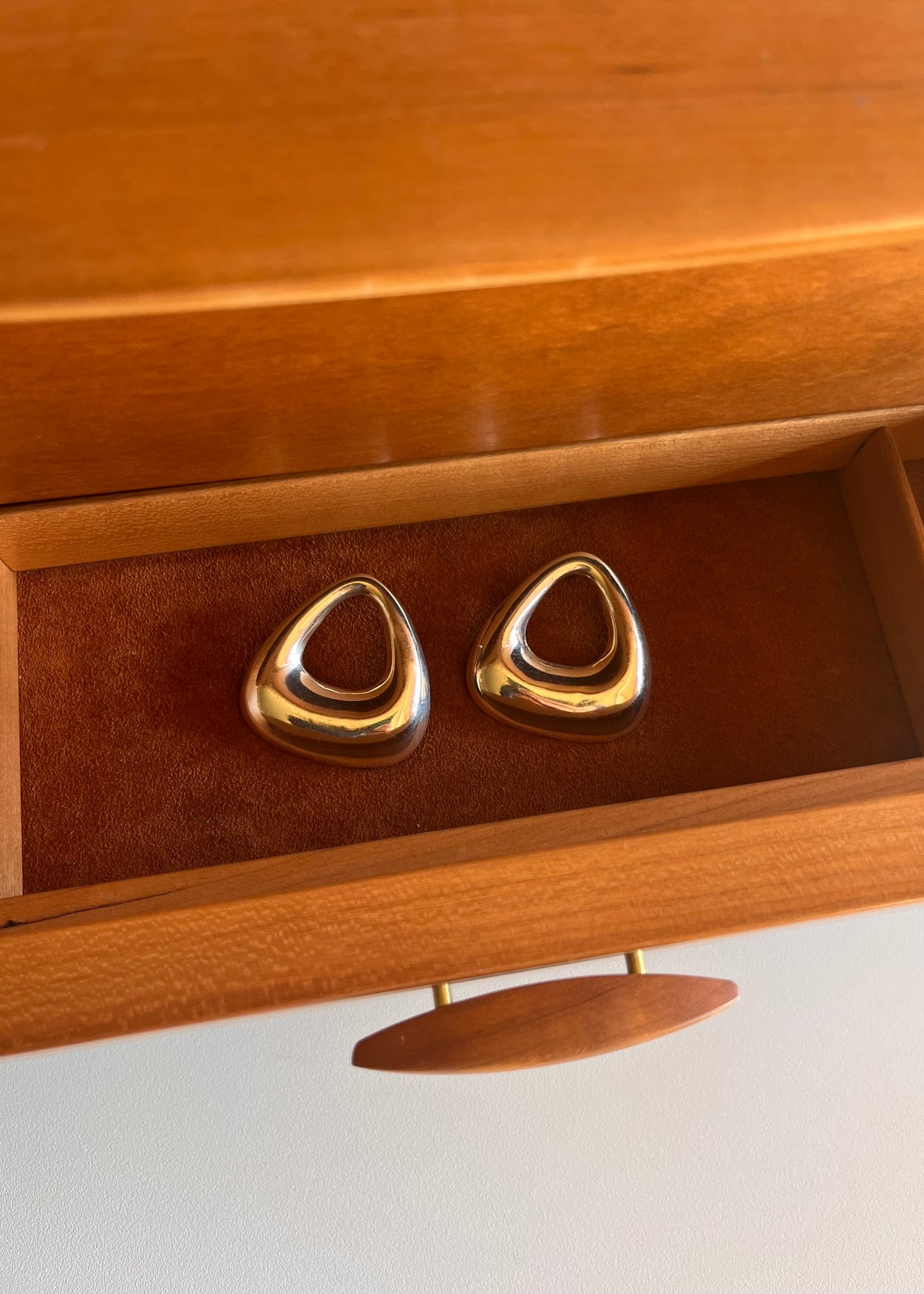 Triangular Statement Earrings