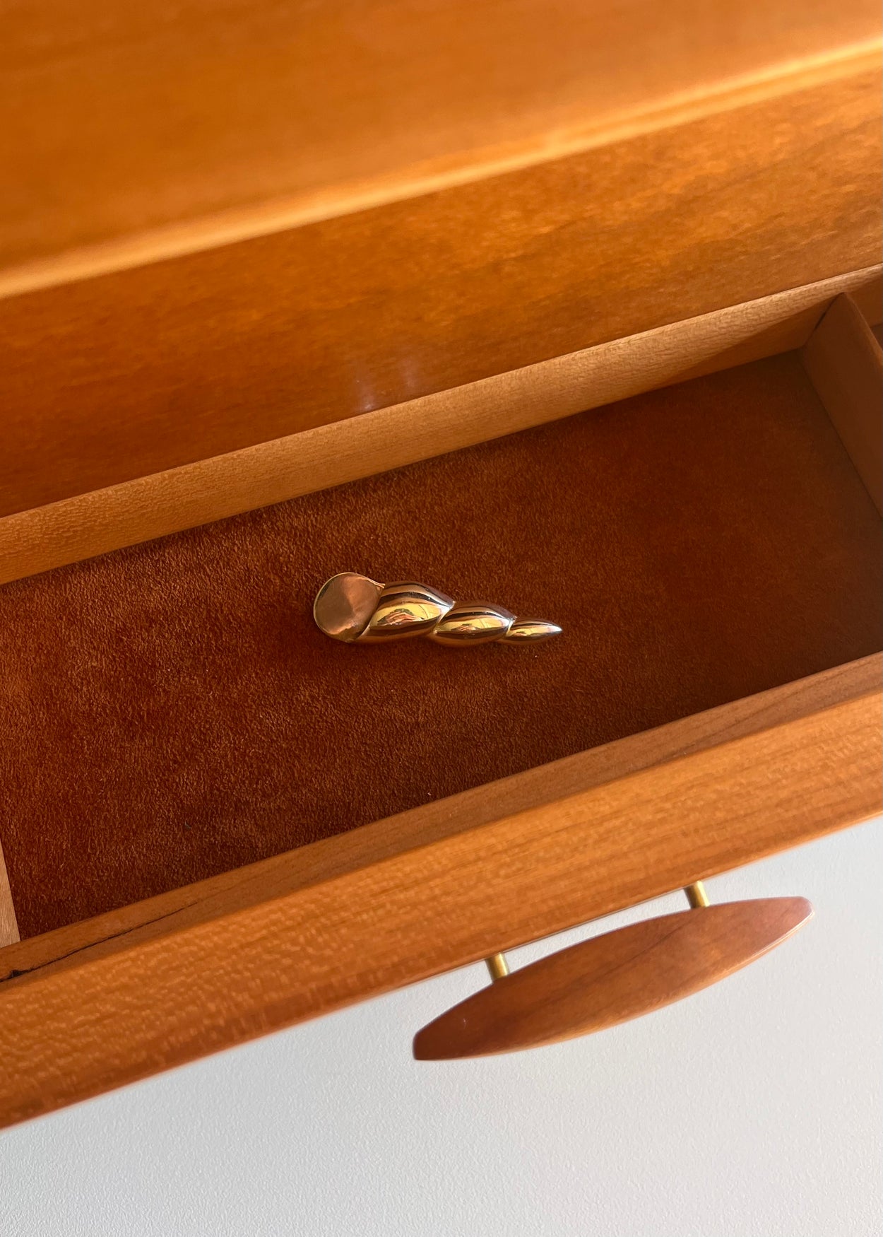 Shell Vessel Brooch