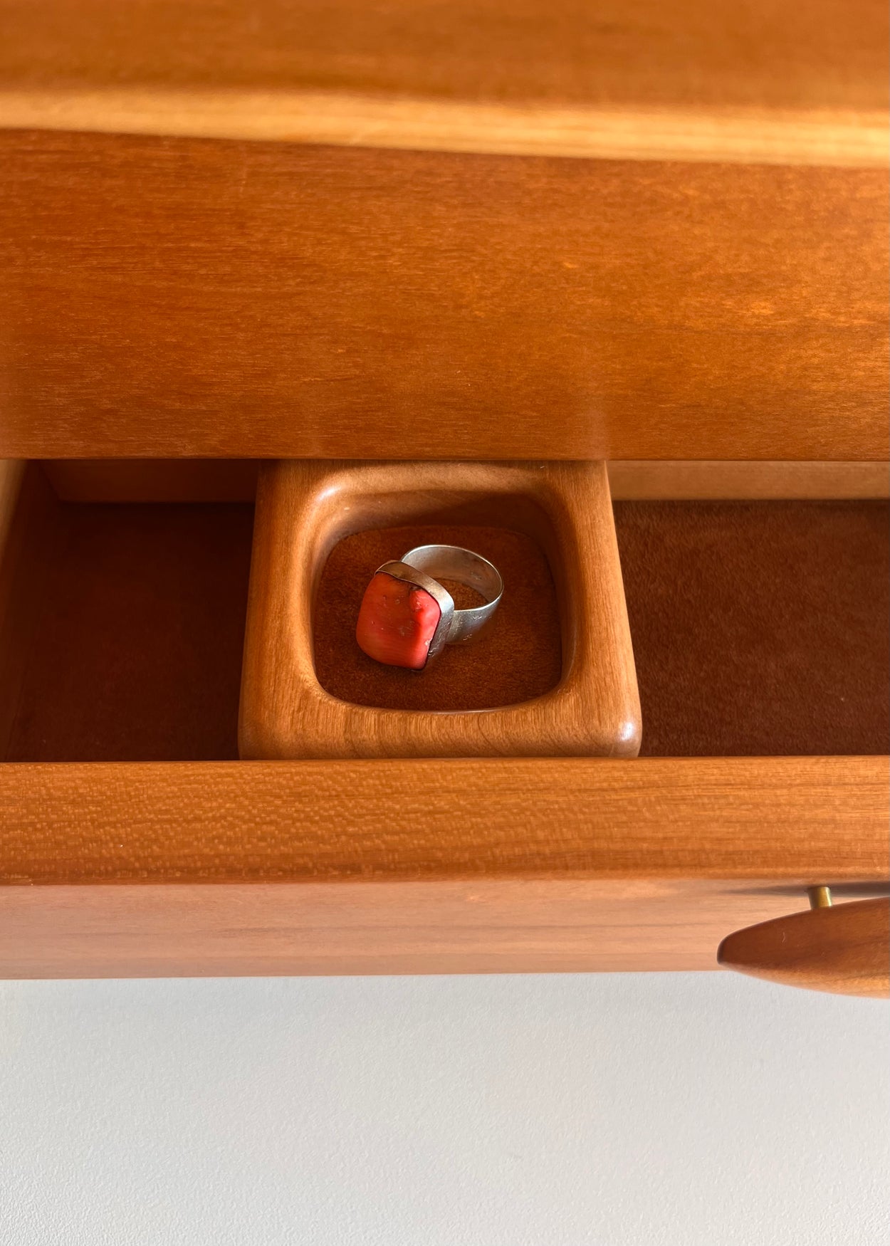 Organic Coral Ring
