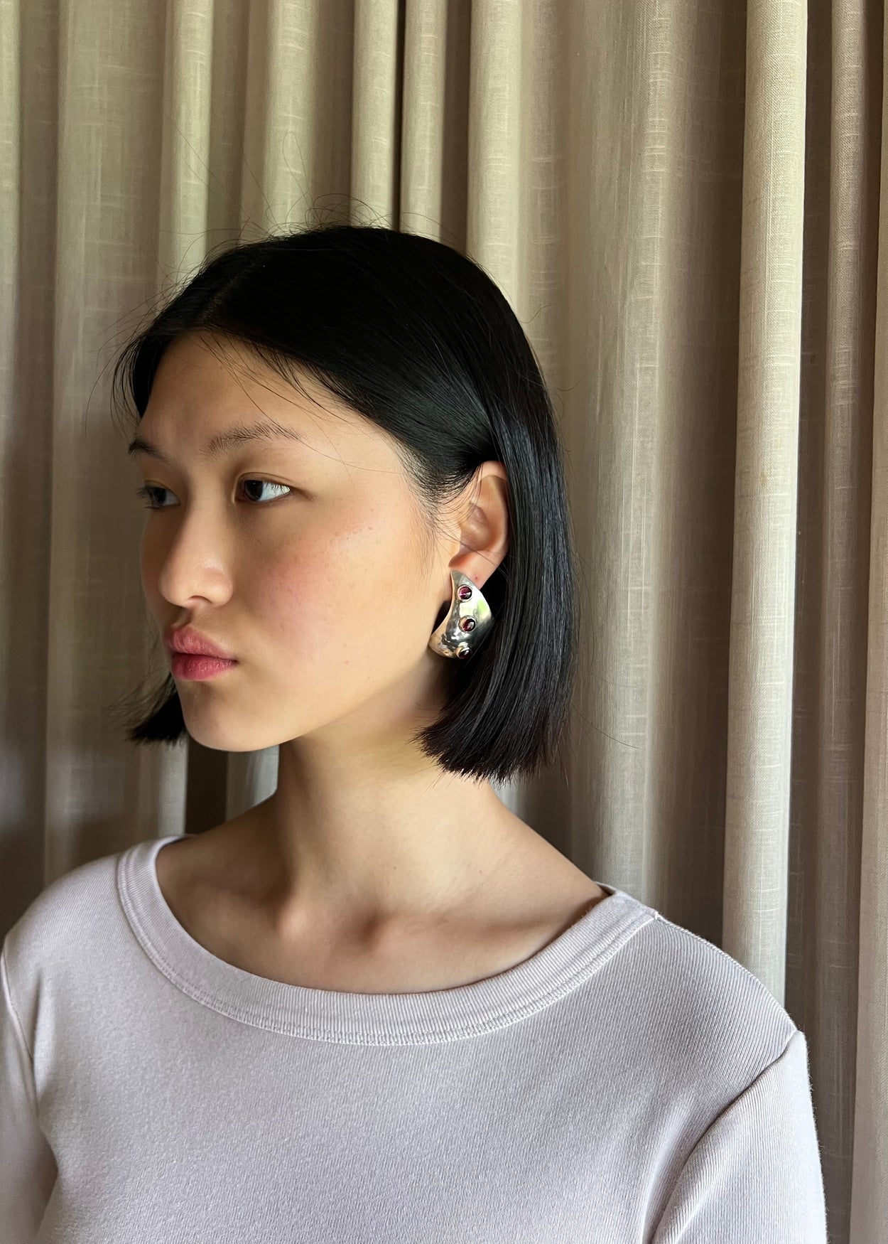 Tourmaline Statement Earrings