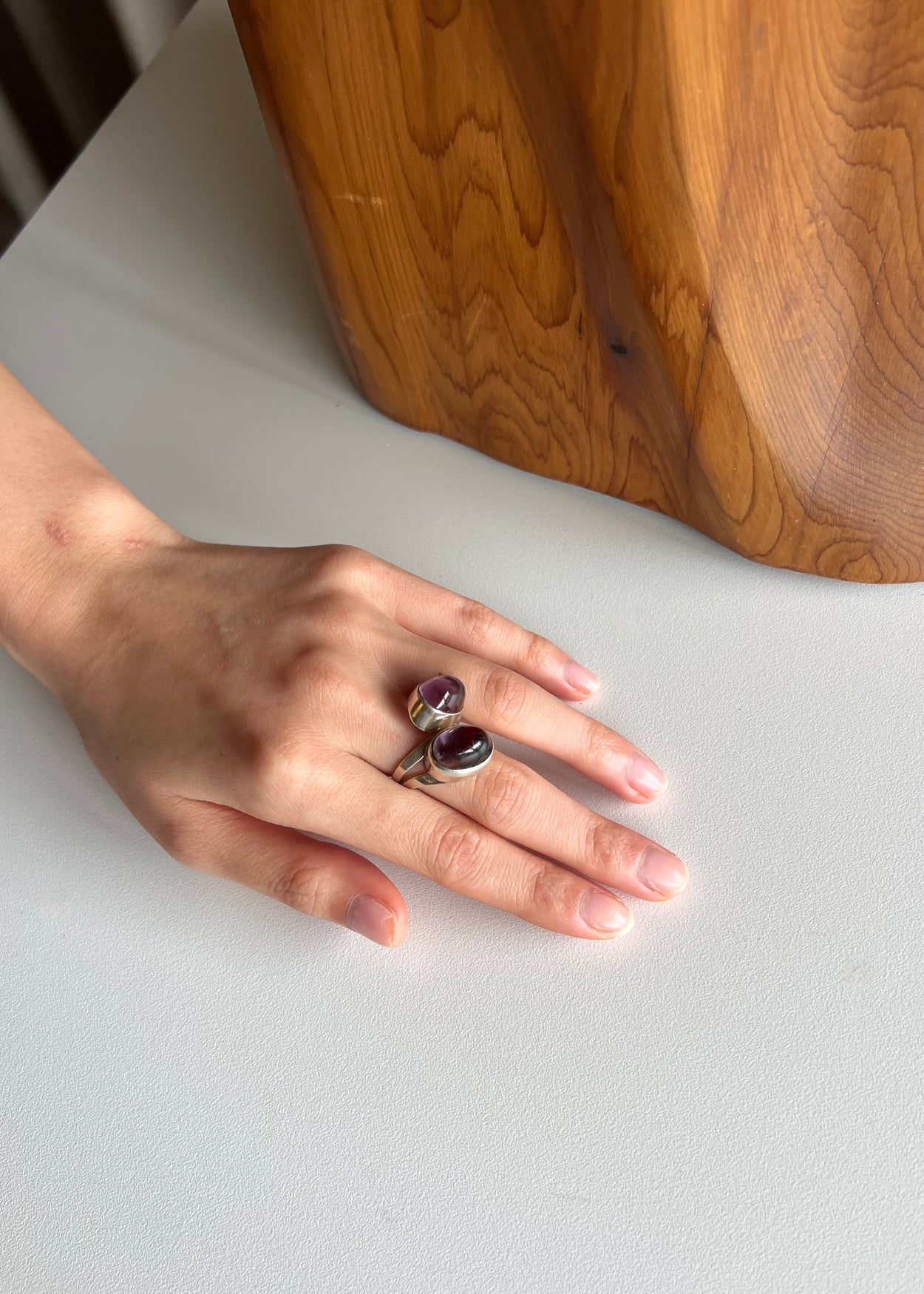 Amethyst Wrap Ring