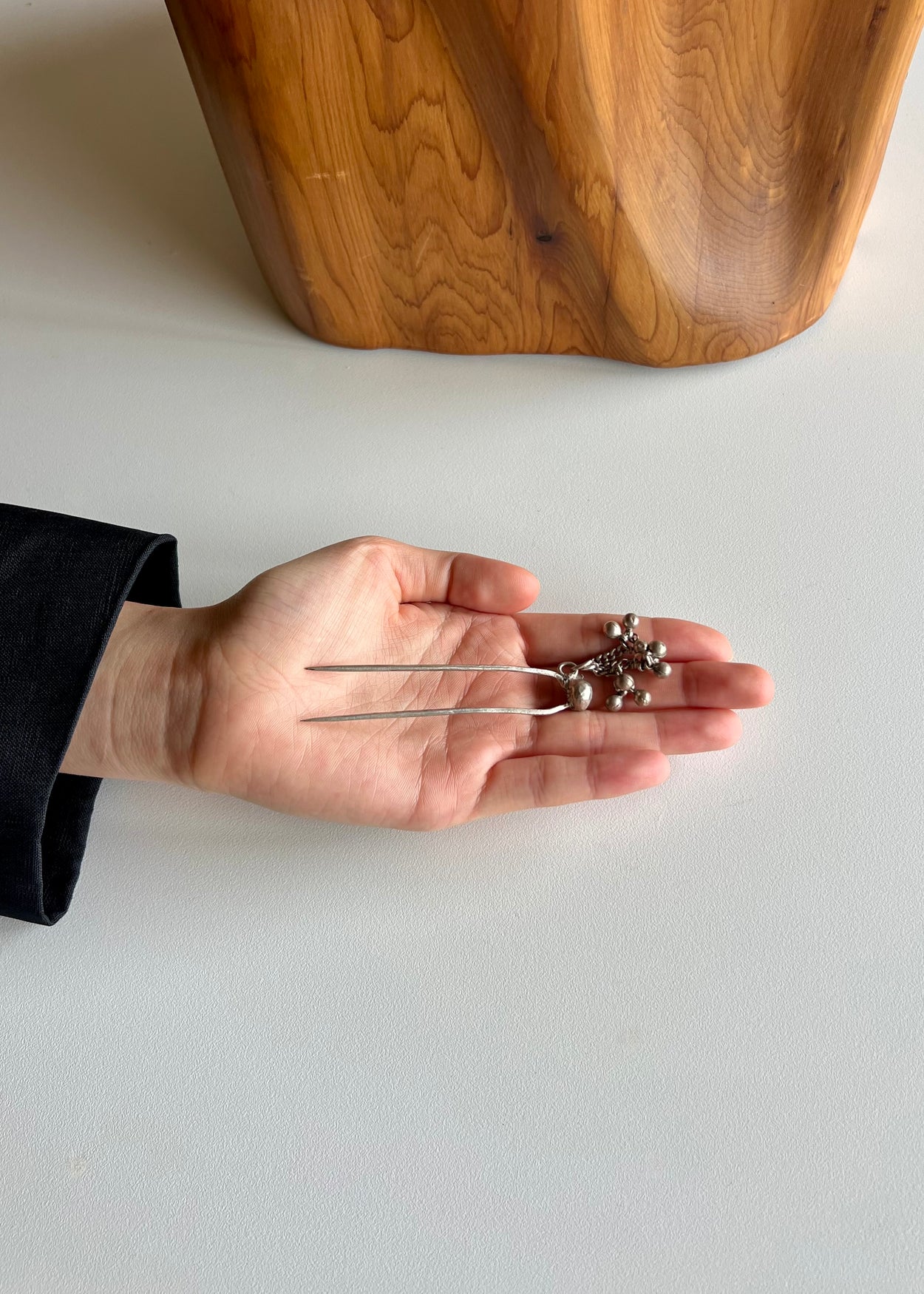 Beaded Fringe Hair Pin