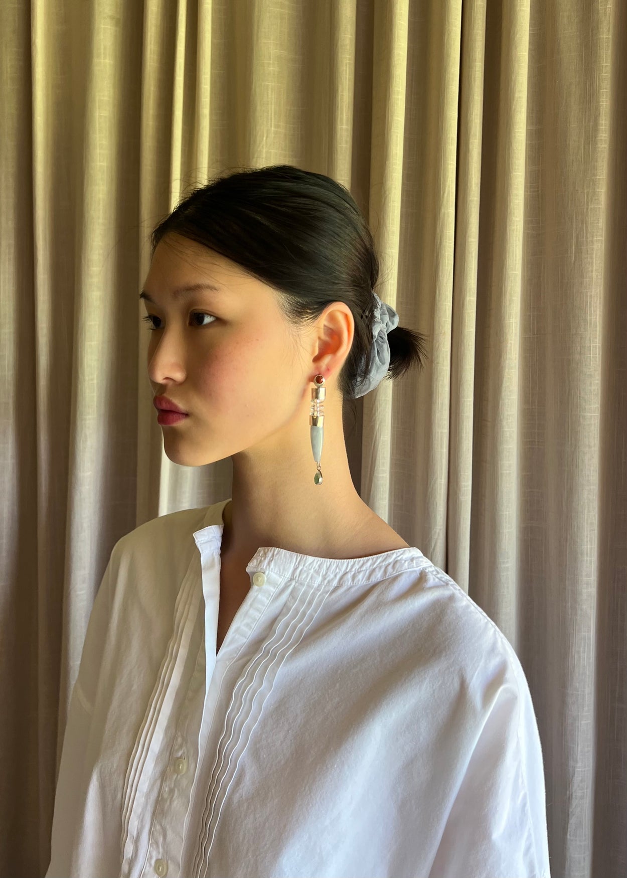 Aquamarine Drop Earrings