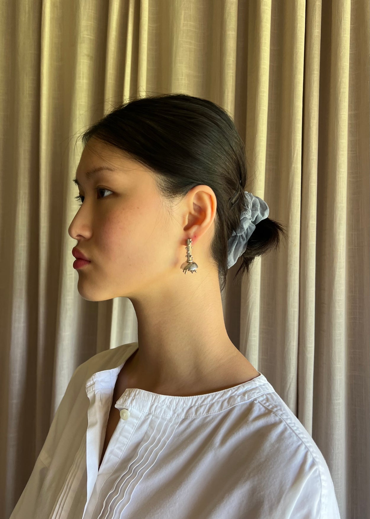 Studded Flower Earrings
