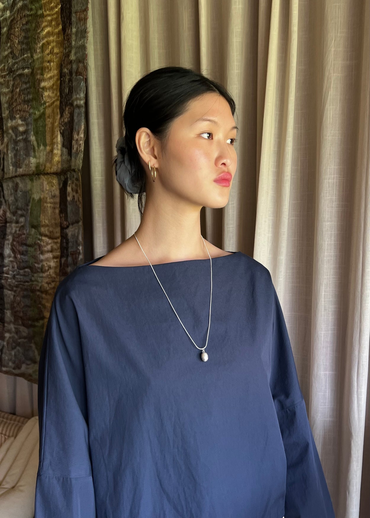 Egg Pendant Necklace