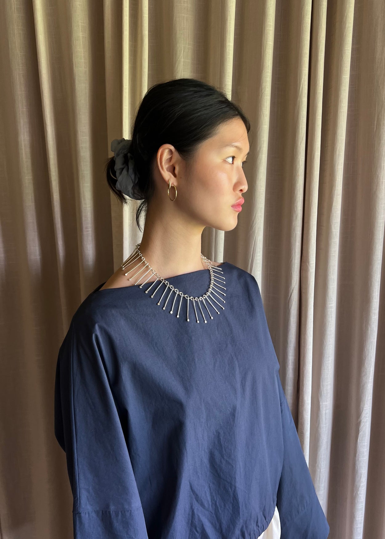 Sterling Spine Necklace