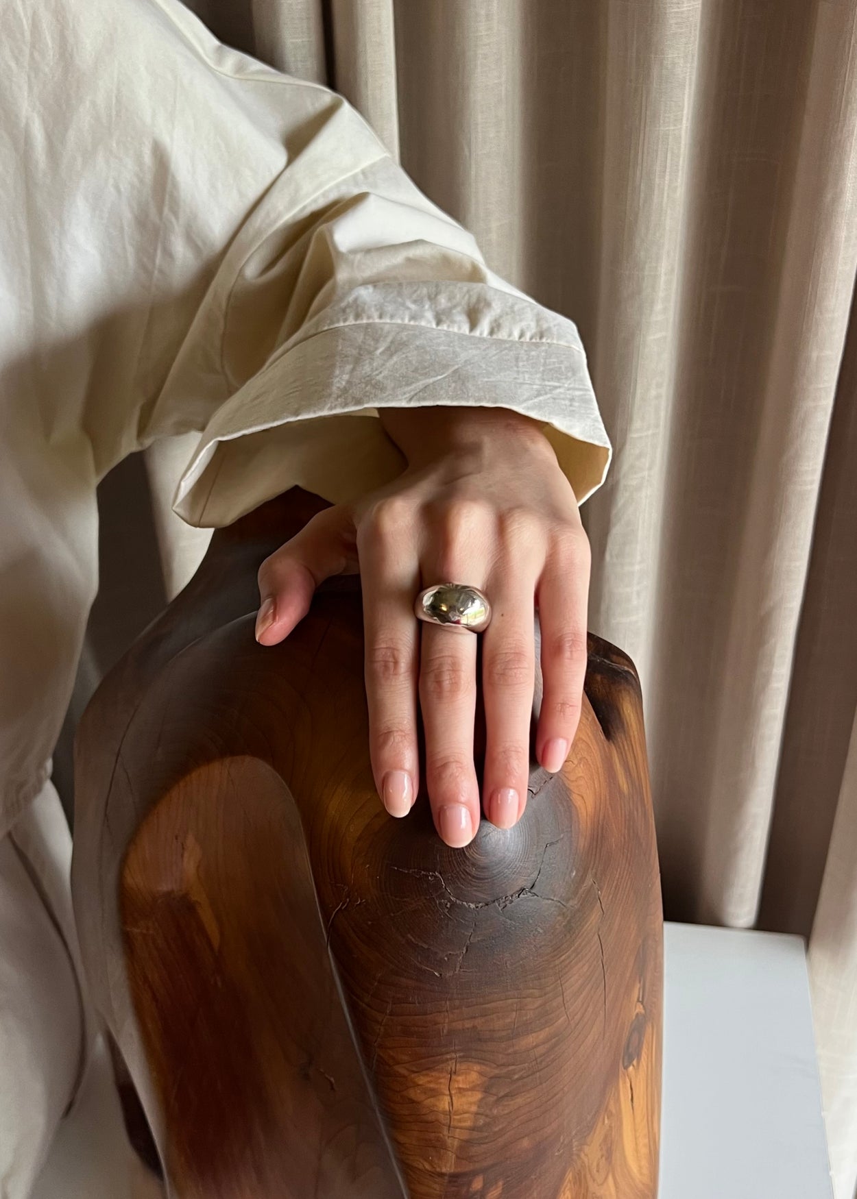 Sterling Dome Ring