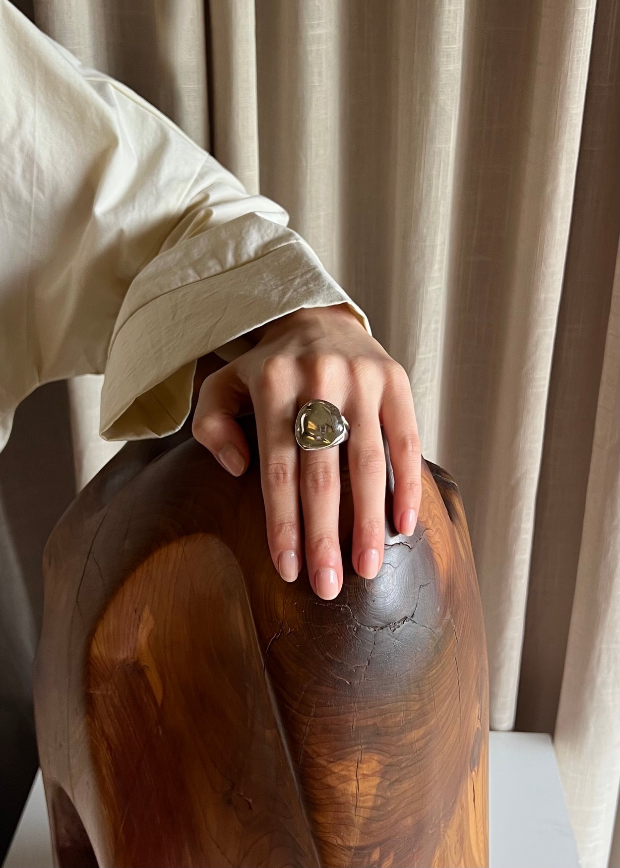 Sterling Organic Ring