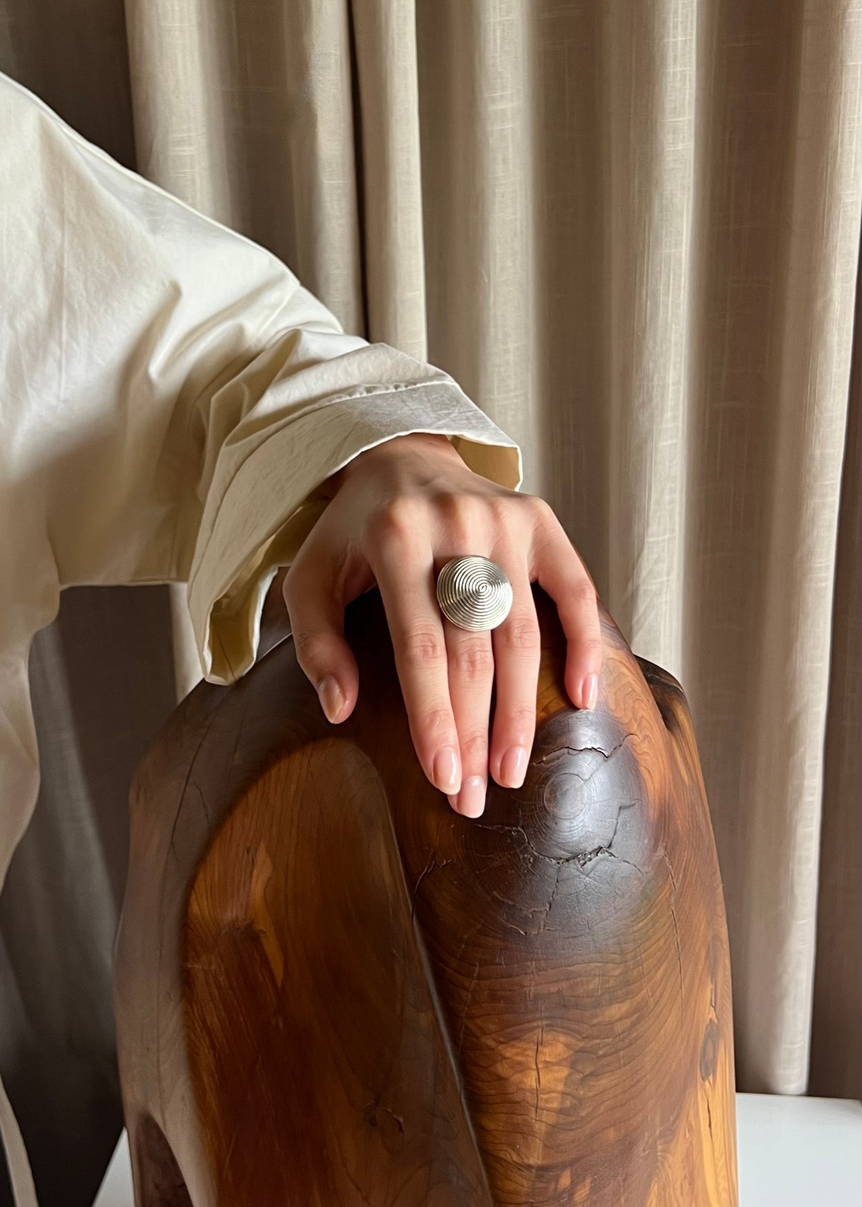 Spiral Dome Ring