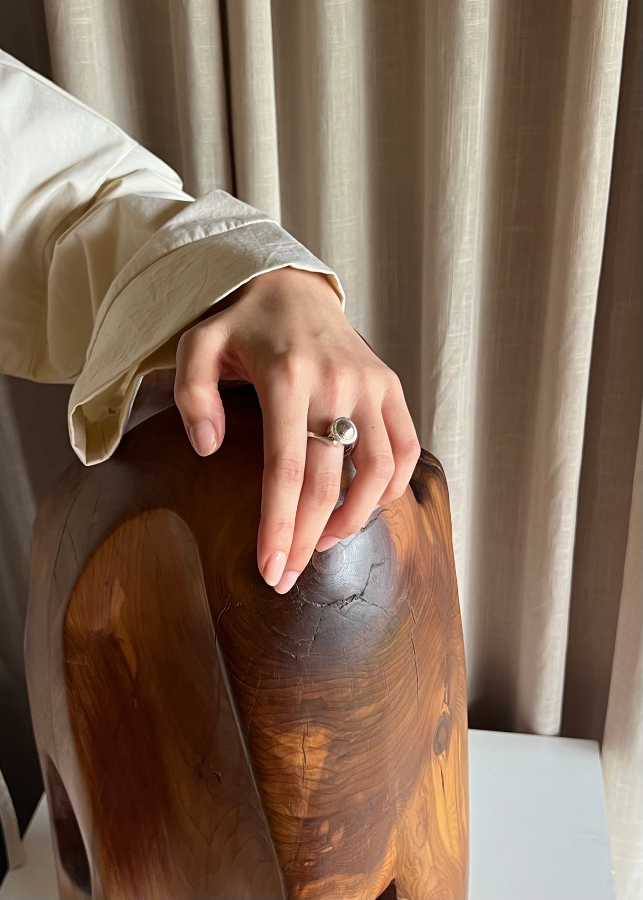 Modernist Wrap Ring