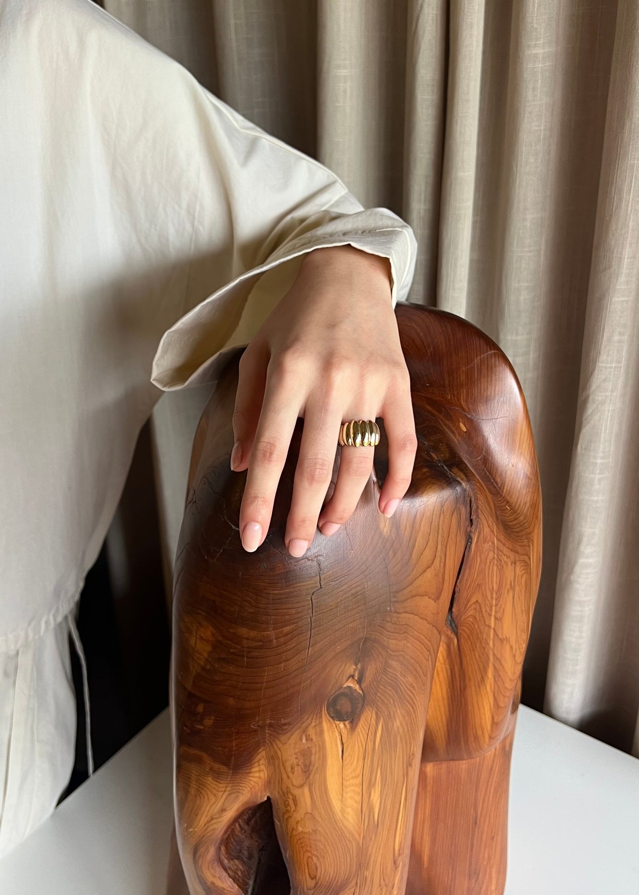 Gold Flora Ring
