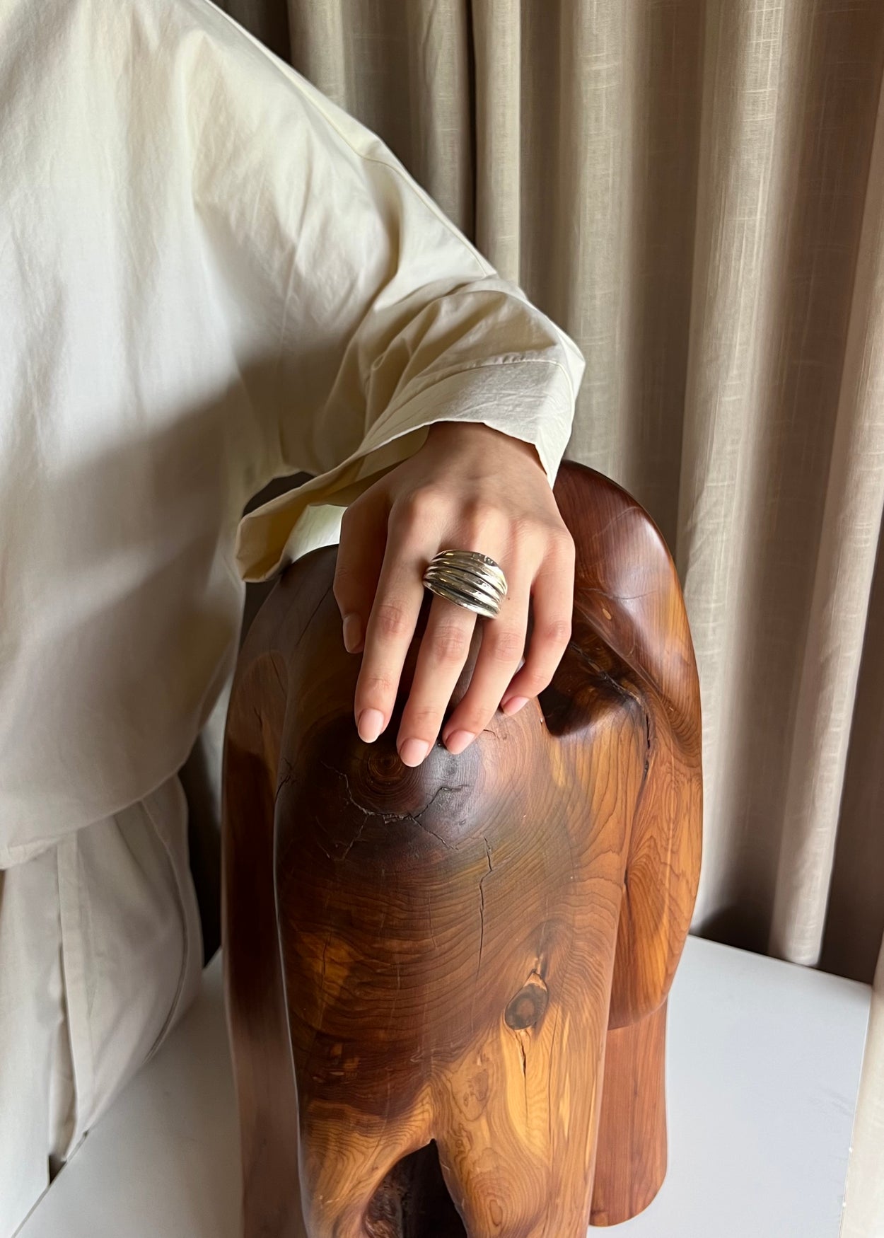 Layered Statement Ring