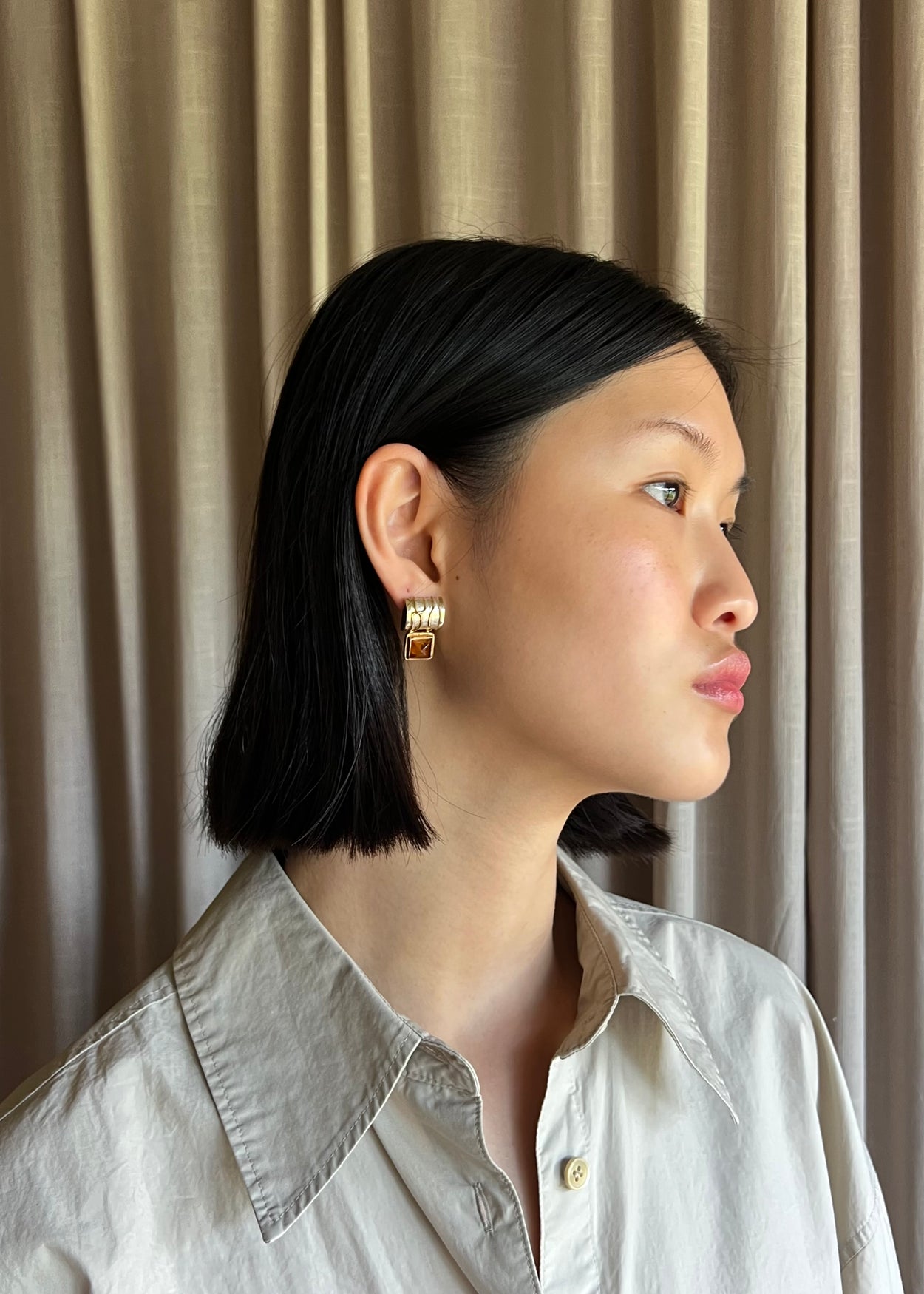 Amber Arts & Crafts Earrings