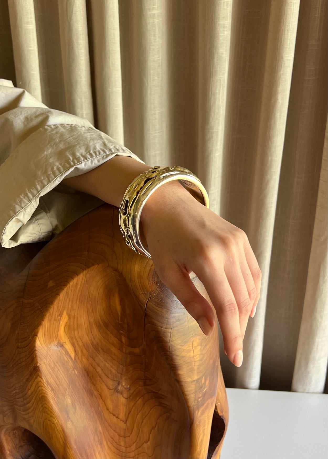 Organic Two-Tone Bracelet