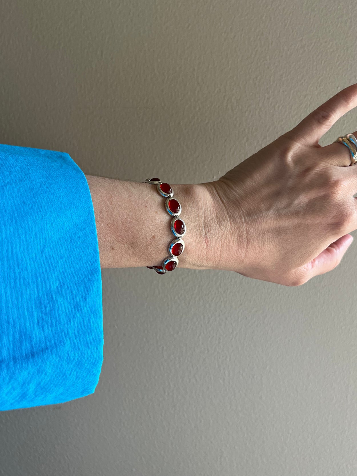 Oval Carnelian Bracelet