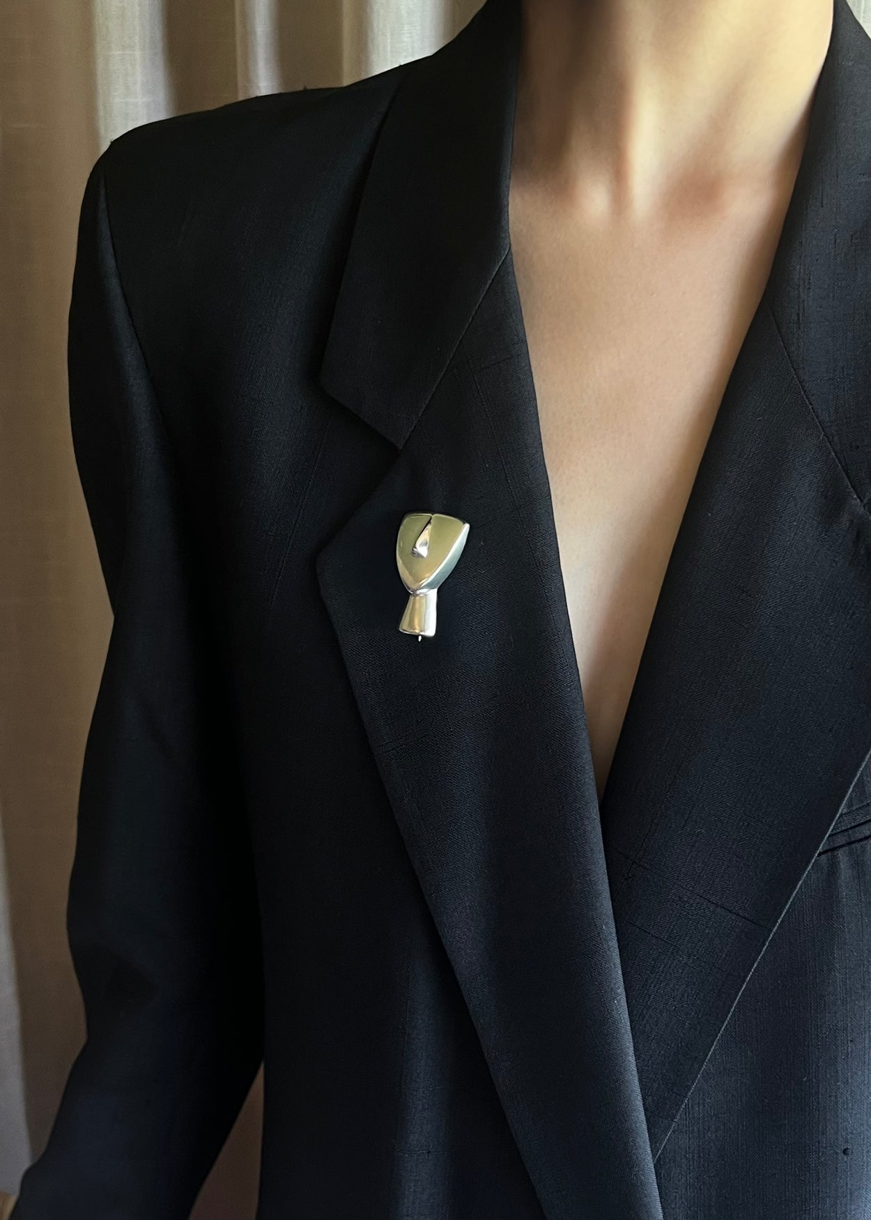 Cycladic Head Brooch