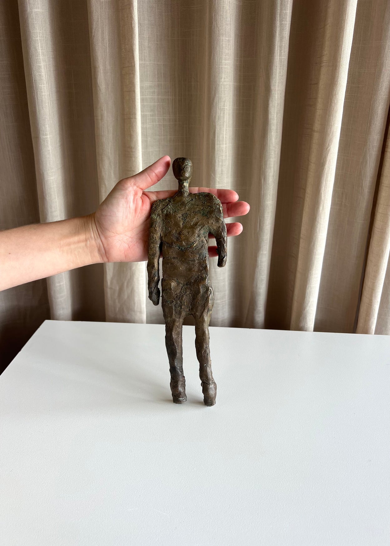 Cast Bronze Figure Sculpture