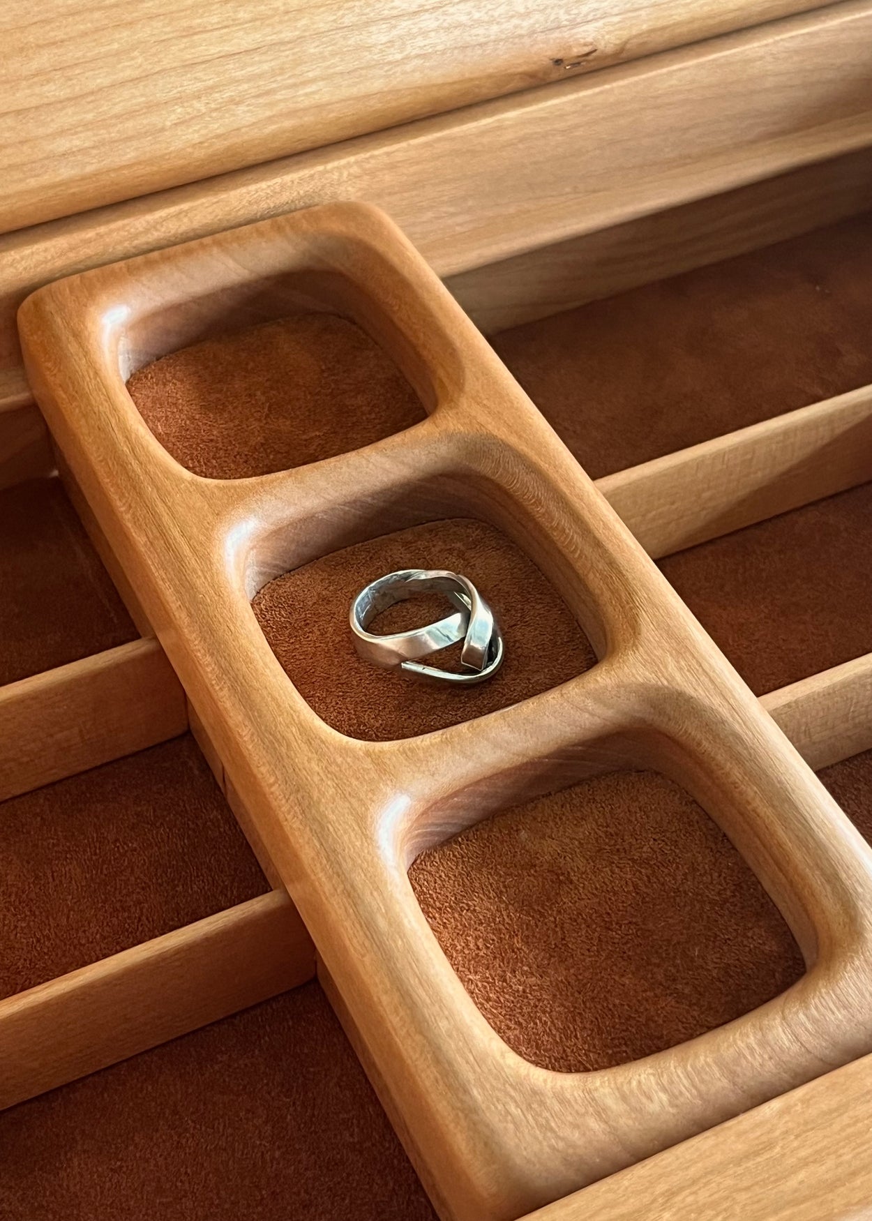 Hand-Crafted Loop Ring