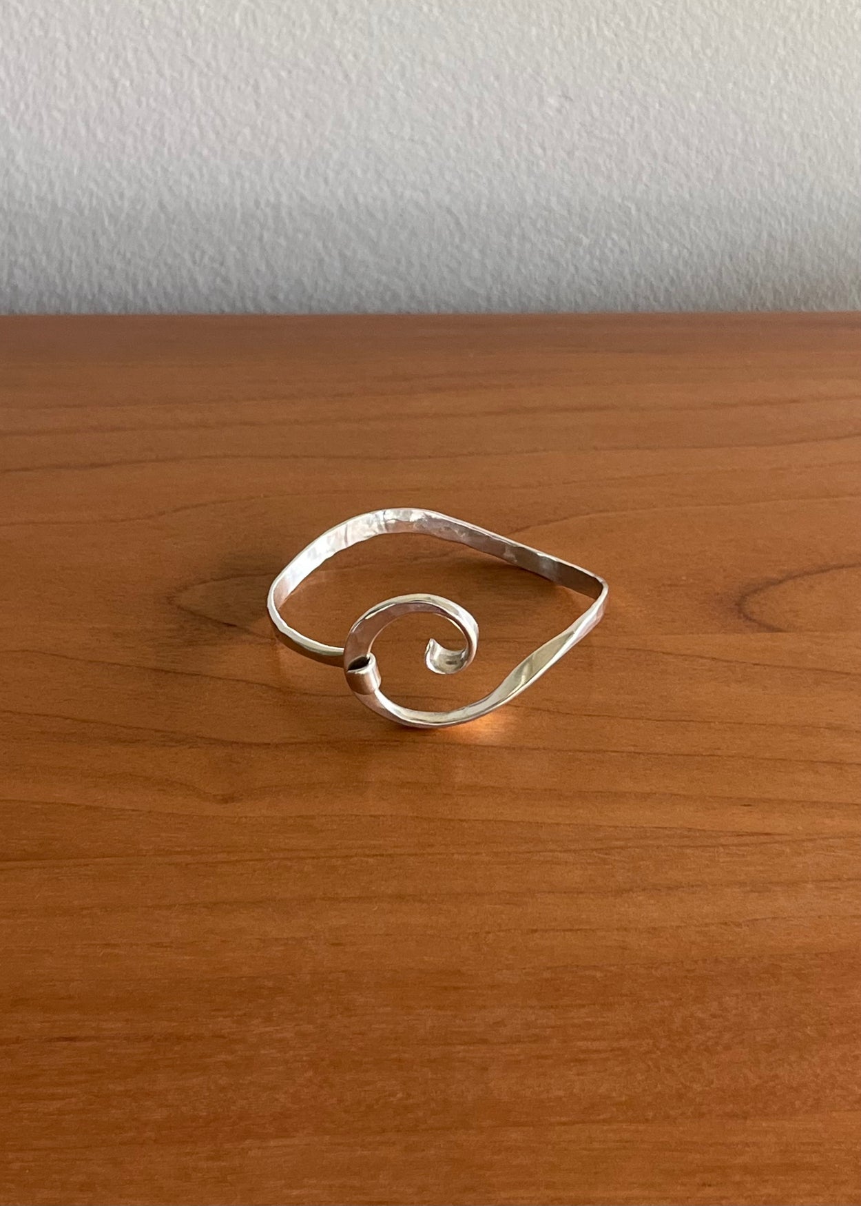 Hand-Crafted Spiral Bracelet