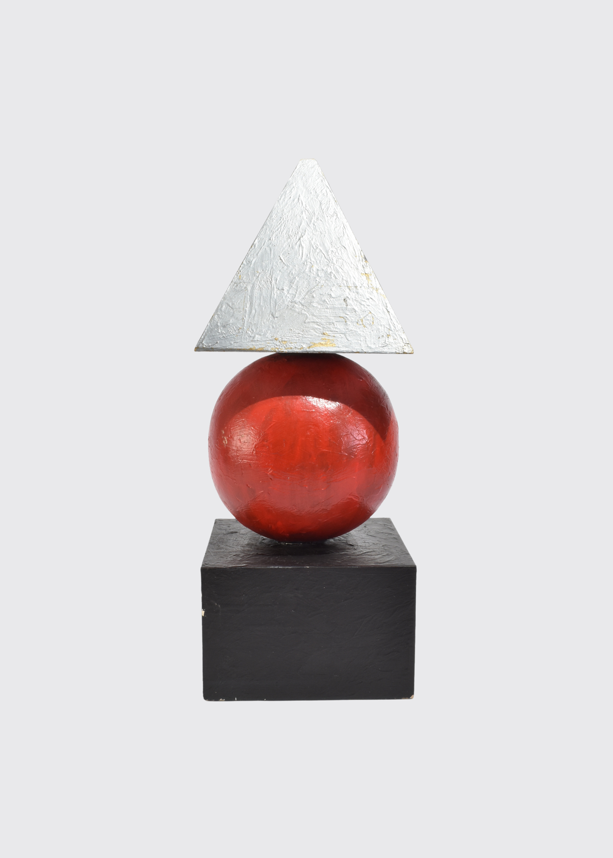 Geometric Wooden Sculpture