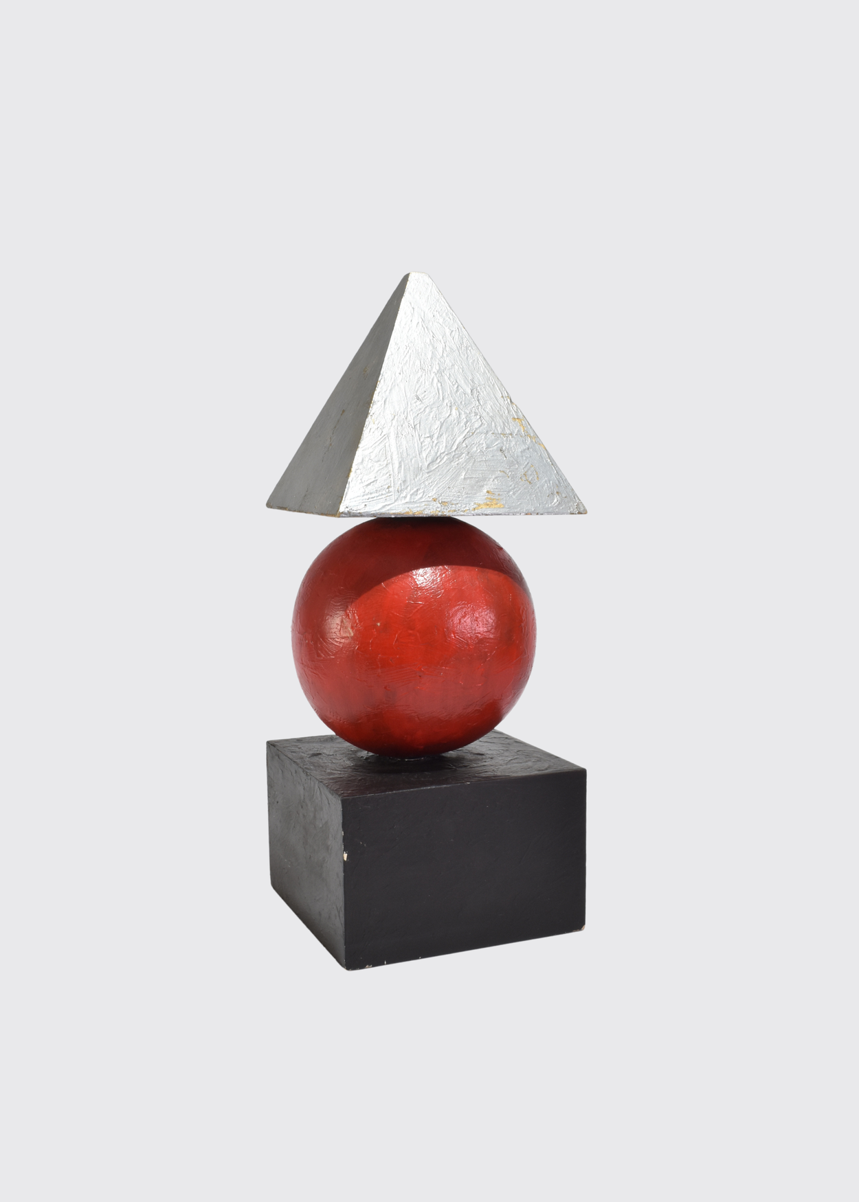 Geometric Wooden Sculpture