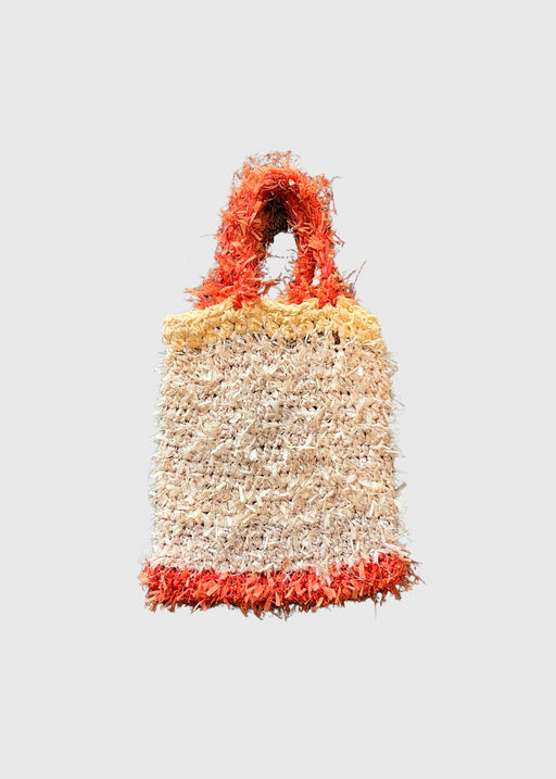 Woven Fringe Purse