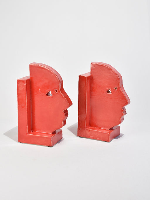 Profile Bookend in Red