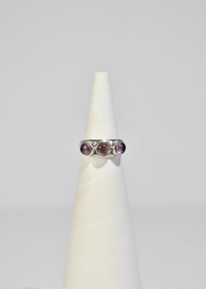 Silver Amethyst Ring