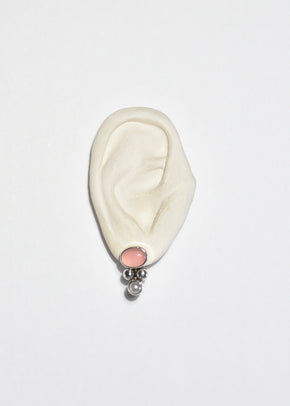 Quartz Pearl Earrings