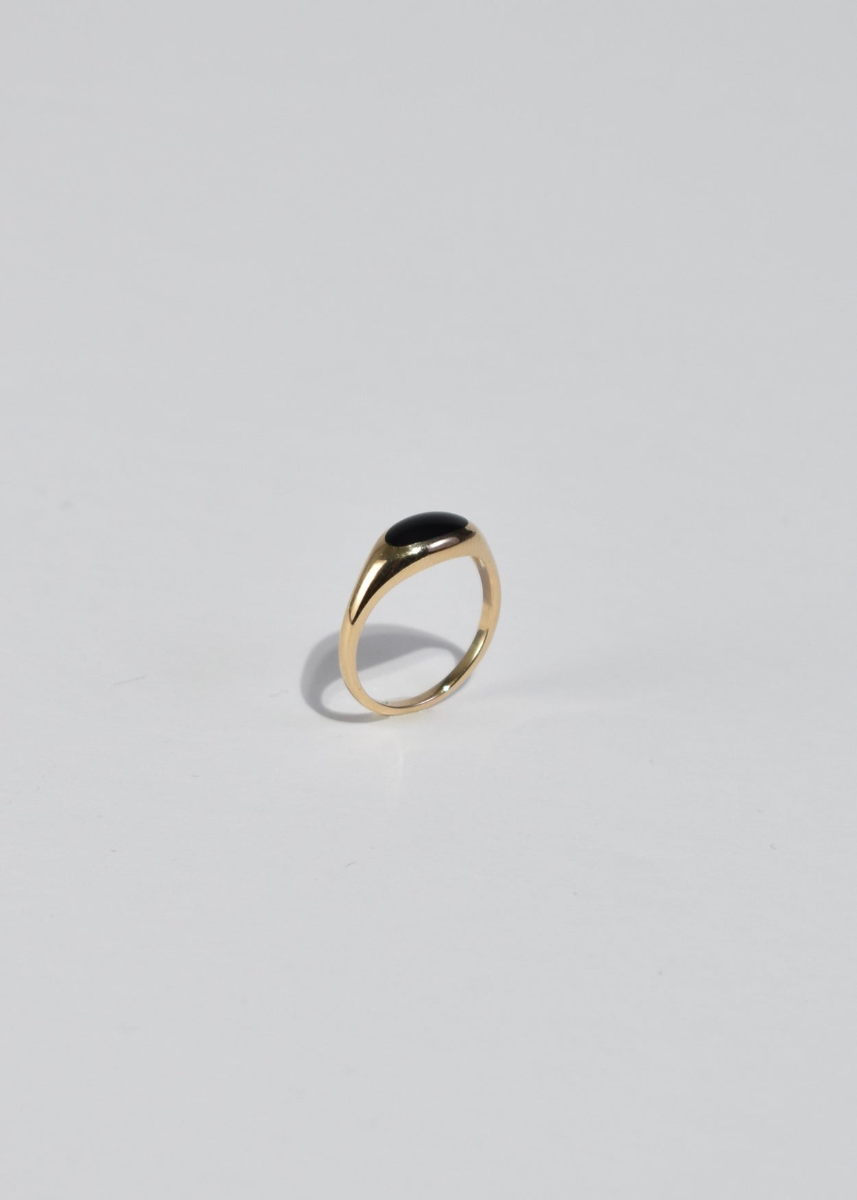 Onyx Gold Ring