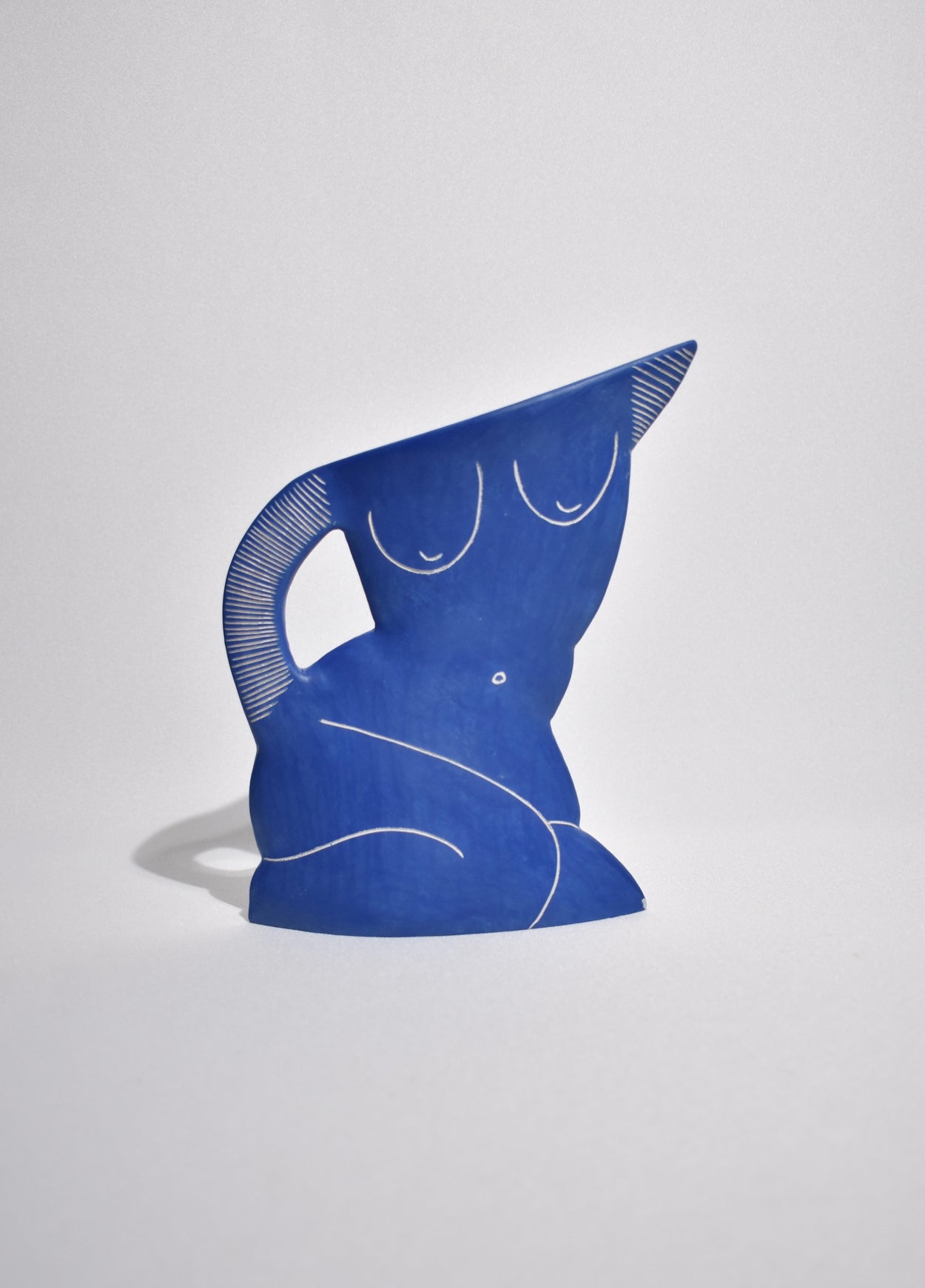 Odalisque Nude Form in Blue