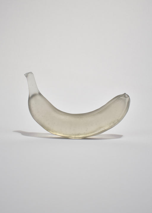 Glass Banana in Grey