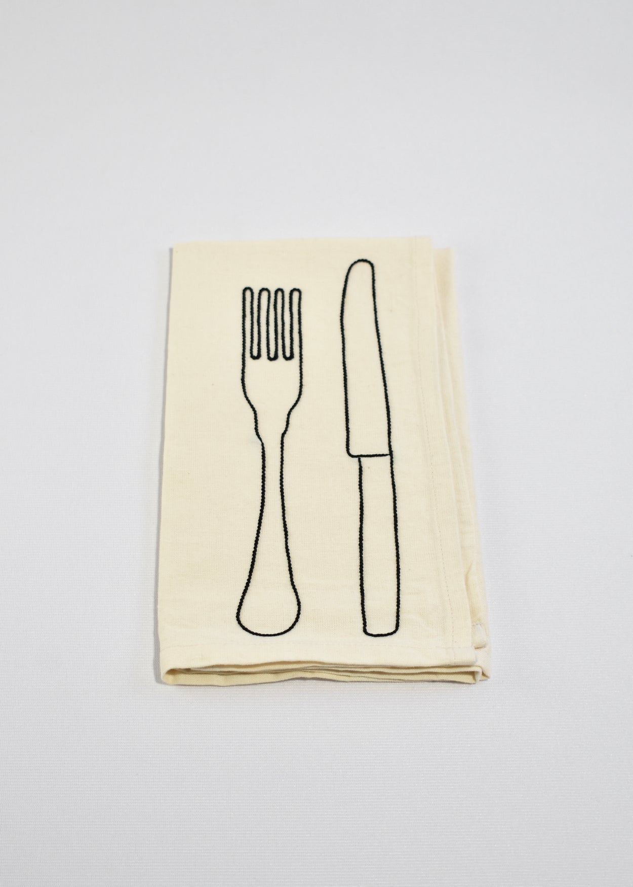 Fork & Knife Napkin Set