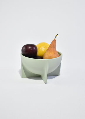 Small Standing Bowl in Sage