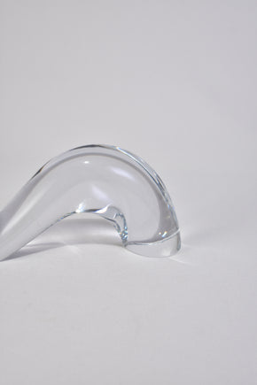 Wave Glass Candleholder